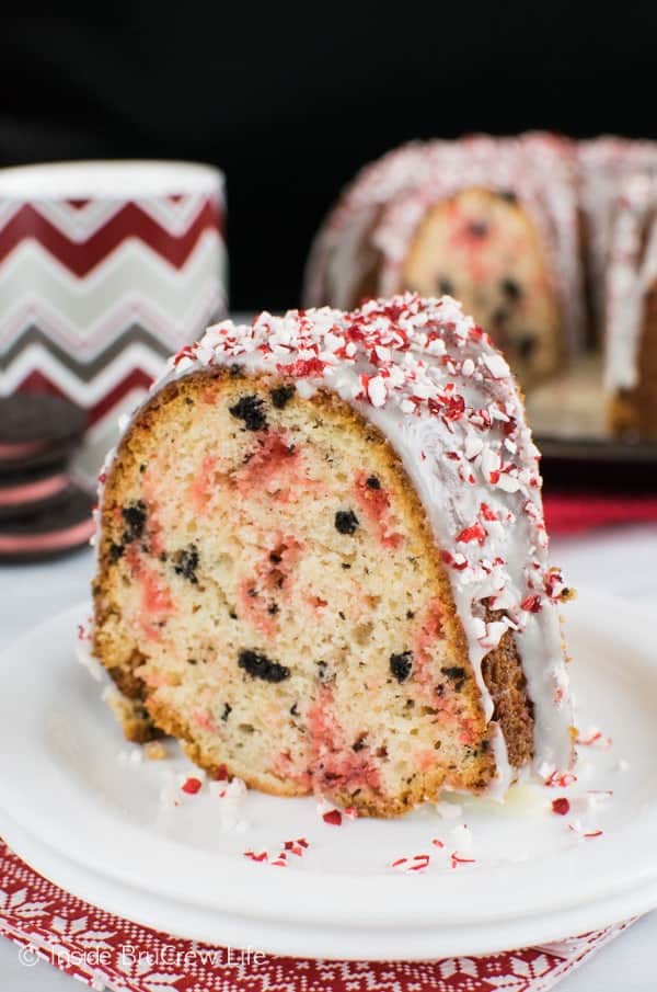 This White Chocolate Peppermint Oreo Cake is a peppermint lover's dream come true. It is loaded with cookies and candy pieces and tastes amazing!