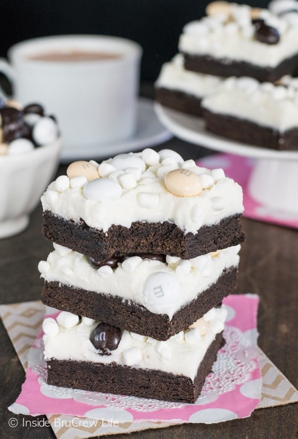 Mocha Hot Chocolate Sugar Cookie Bars