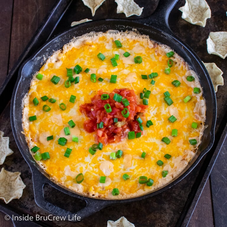 Hot Corn Dip with Cream Cheese - Inside BruCrew Life