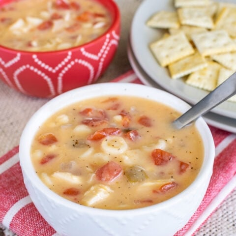 Cheesy Chicken Soup