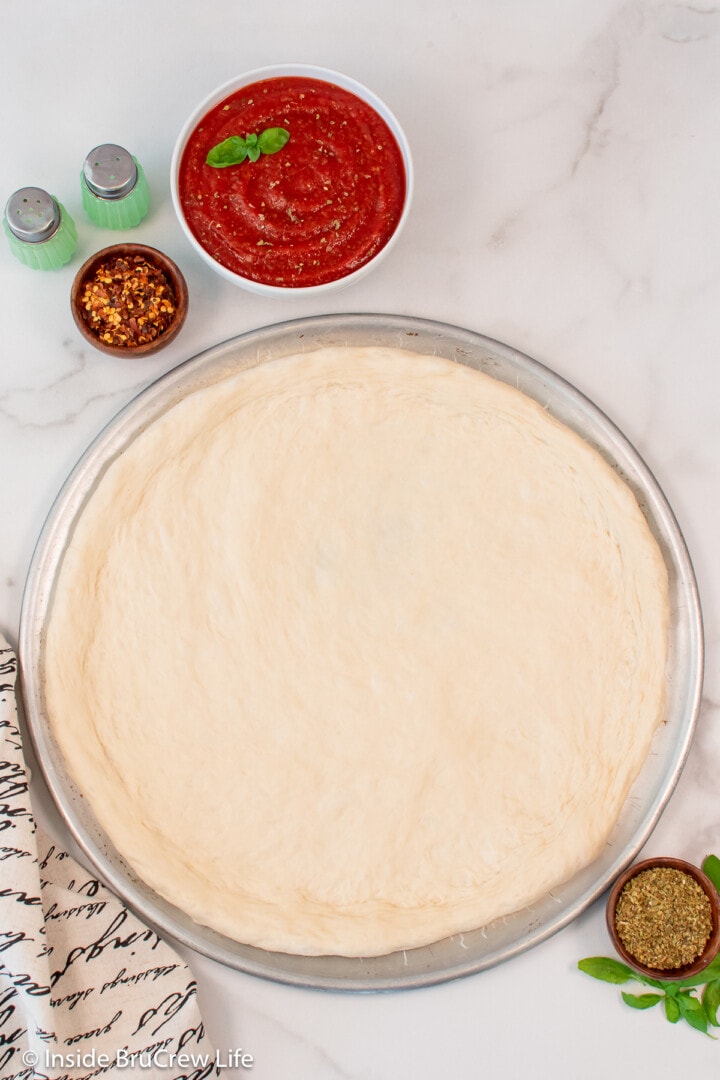 The Best Homemade Pizza Dough Recipe (Quick and Easy) Inside BruCrew Life