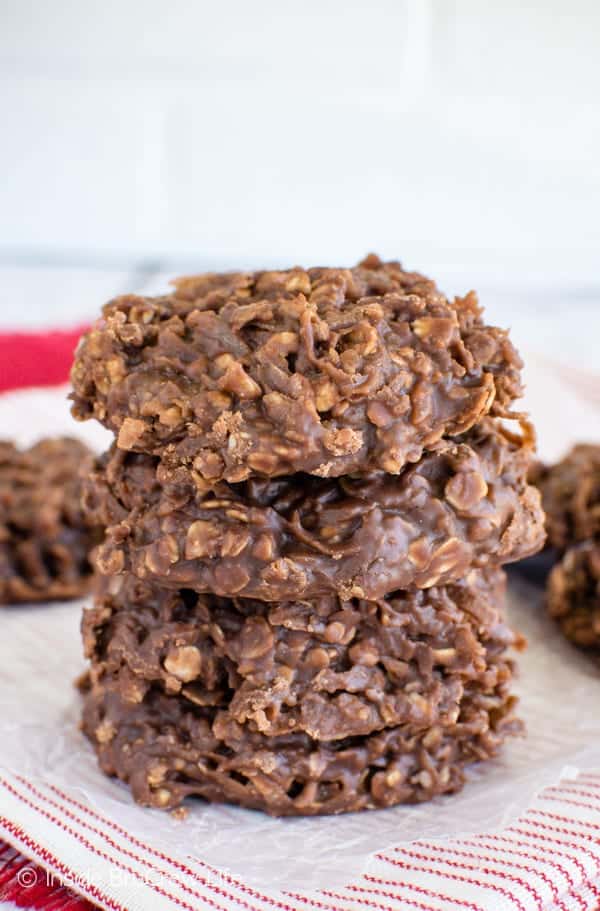 Nutella No Bake Cookies