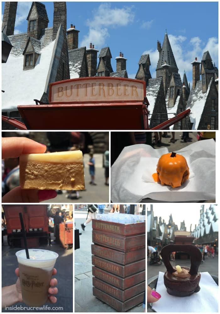 Splurging on treats like Butterbeer is one of my tips for enjoying the Wizarding World of Harry Potter