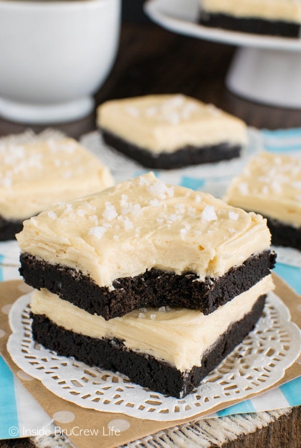 Salted Caramel Chocolate Sugar Cookie Bars 