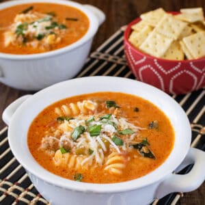 Creamy Italian Tomato Soup Recipe - Inside BruCrew Life