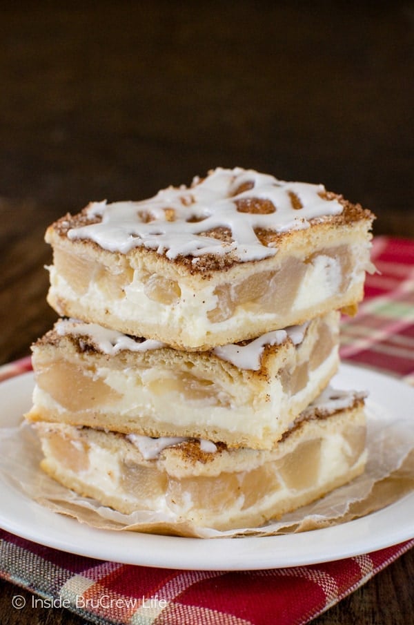 Cinnamon Sugar Apple Cheesecake Danish