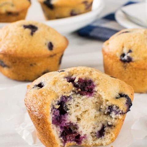 Blueberry Chai Muffins