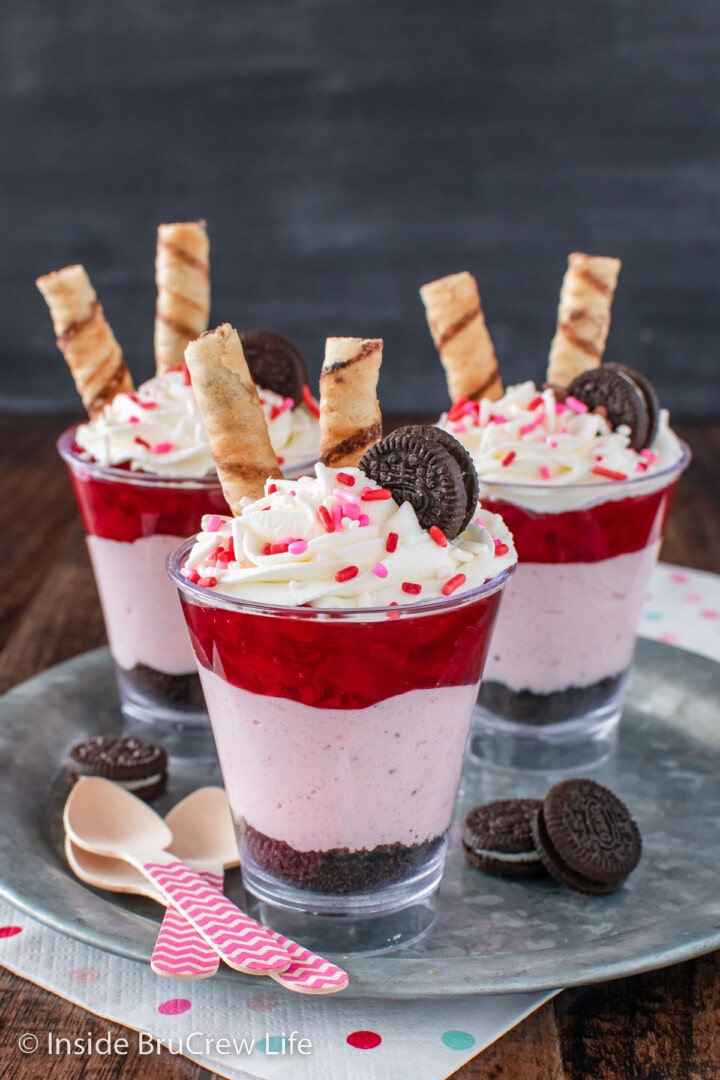 Strawberry Cheesecake Parfaits - Inside BruCrew Life