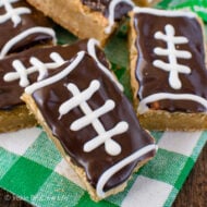 Football Cookie Bars