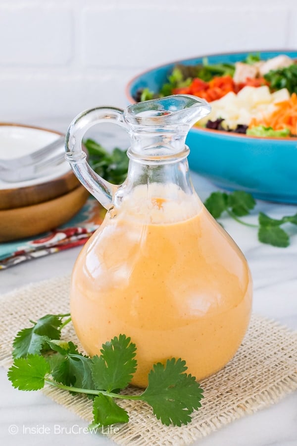 Pineapple Sriracha Chicken Salad - a homemade sweet spicy salad dressing is perfect compliment to this fresh dinner recipe!