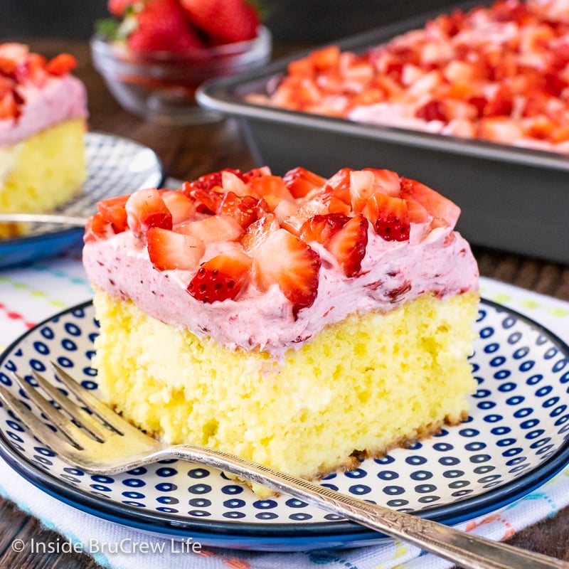 No Bake Mini Strawberry Pie - Inside BruCrew Life