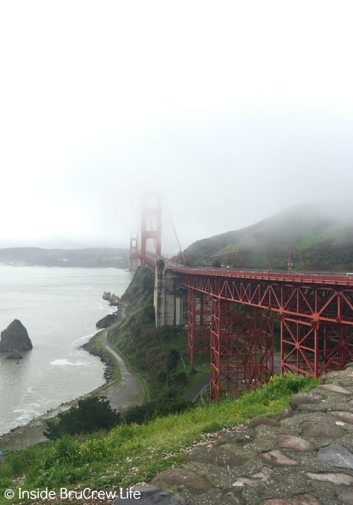 Seven Places to Visit in San Francisco - seeing the Golden Gate Bridge is definitely a high light to any San Francisco trip.