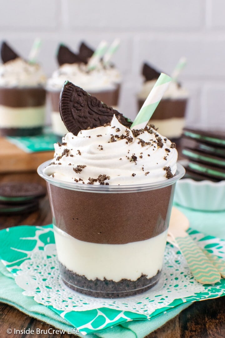 Chocolate Mint Parfait - Inside BruCrew Life