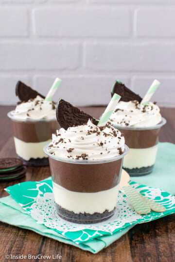 Chocolate Mint Parfait - Inside BruCrew Life