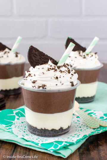 Chocolate Mint Parfait - Inside BruCrew Life