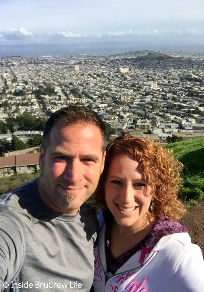 Seeing the city from Twin Peaks is one of the Seven Places to Visit in San Francisco.