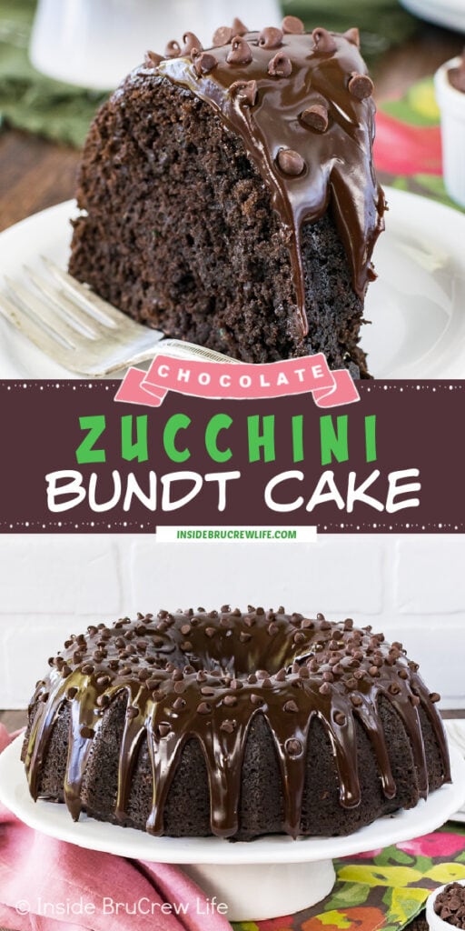 Chocolate Zucchini Bundt Cake Inside BruCrew Life
