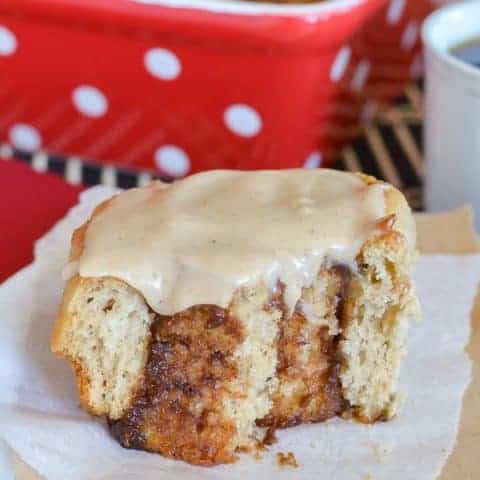 Apple Butter Cinnamon Rolls