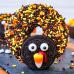 Chocolate Covered Apple Ring Turkeys Chocolate Covered Apple Ring Turkeys