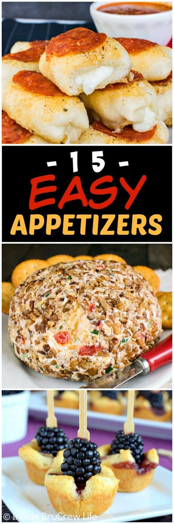 15 Easy Appetizer Recipes