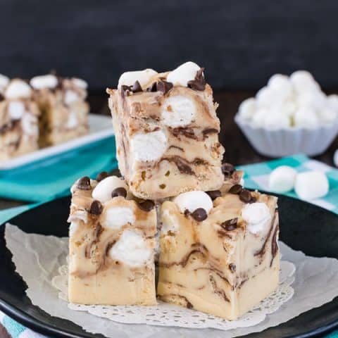 Peanut Butter Avalanche Fudge