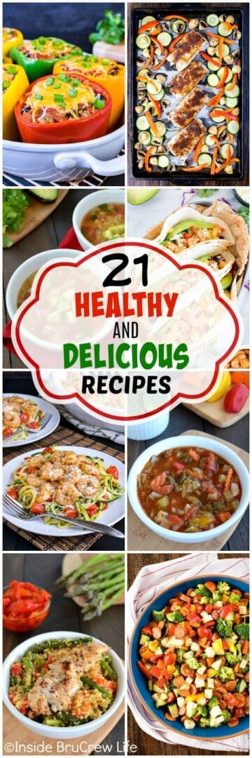 21 Healthy and Delicious Recipes