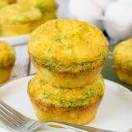 Broccoli Cheese Egg Muffins