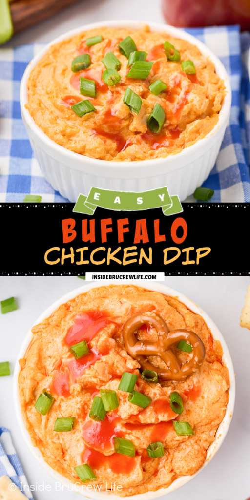 Easy Buffalo Chicken Dip Recipe - Inside BruCrew Life