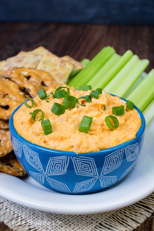 Easy Buffalo Chicken Dip Recipe Inside BruCrew Life