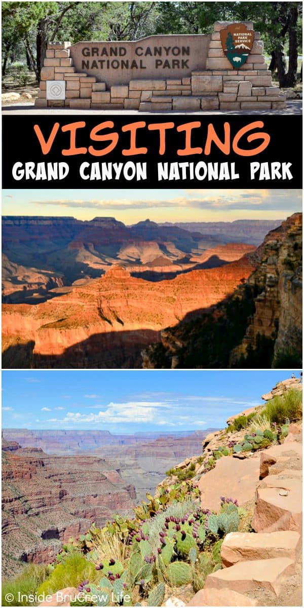 Visiting Grand Canyon National Park - easy tips for seeing and hiking at the Grand Canyon in Arizona #travel #hiking #grandcanyon