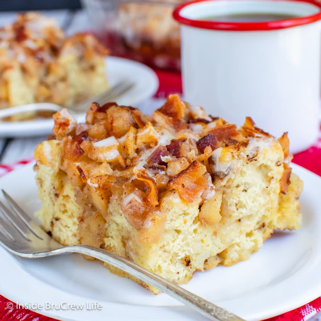 Baked Apple Cinnamon French Toast Casserole Recipe Inside BruCrew Life