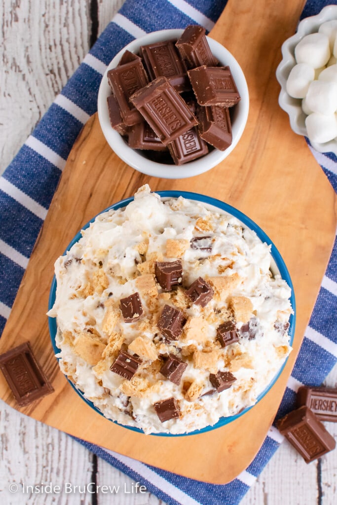 S'mores Marshmallow Fluff Dessert Inside BruCrew Life