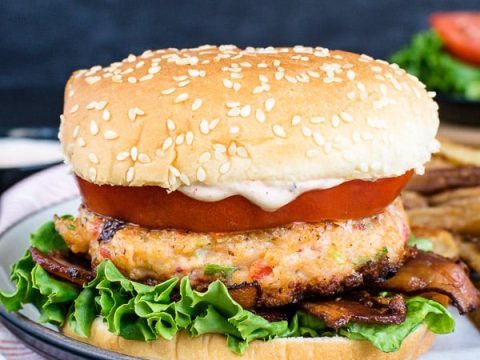 Cajun Shrimp Burger Recipe 