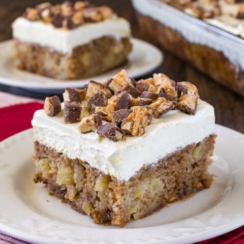 Apple Snickers Cake Recipe