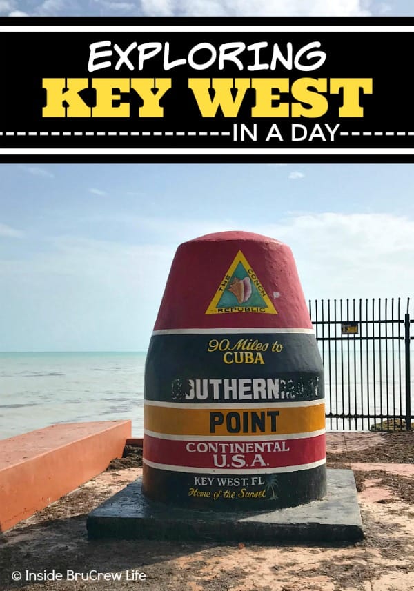 Exploring Key West in a Day - if you have one day to explore Key West, here are a few fun places that you should visit. #keywest #florida #travel #roadtrip #sunshinestate