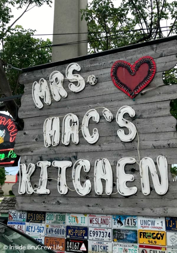 A picture of Mrs. Mac's Kitchen in Key Largo.