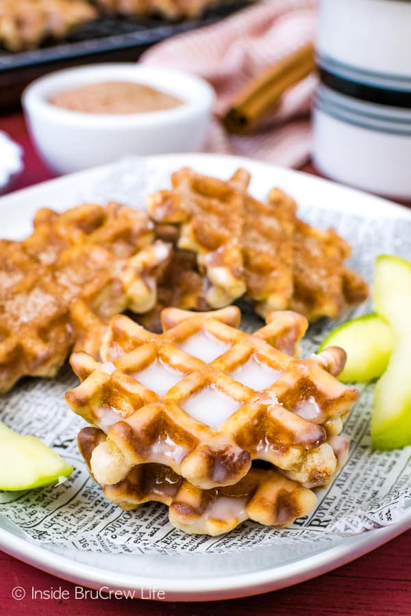 Mini Waffle Donuts - The Kitchen Magpie