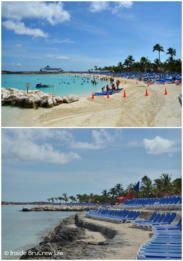 Beach Day on Great Stirrup Cay, Bahamas - Inside BruCrew Life