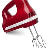 KitchenAid 5-Speed Ultra Power Hand Mixer, Empire Red
