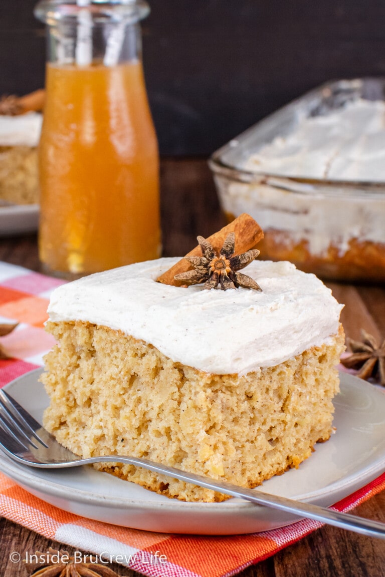 Apple Cider Cake - Inside BruCrew Life