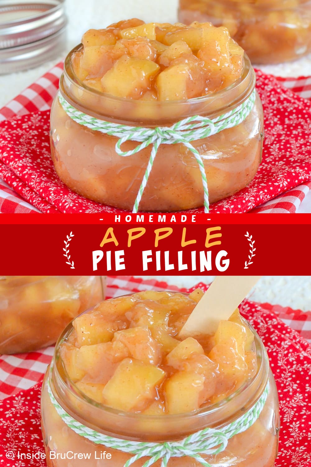 Easy Homemade Apple Pie Filling Recipe Inside BruCrew Life