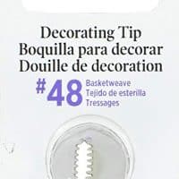 Wilton Decorating Tip, No.48 Basketweave (418-48)