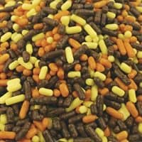 Fall Autumn Mix Sprinkles Jimmies Bakery Topping 1 pound colored sprinkles