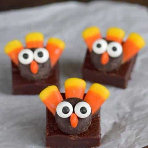 Chocolate Fudge Turkeys