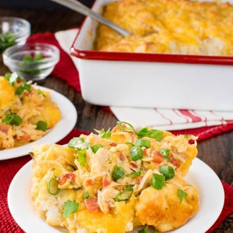 Fiesta Nacho Chicken Casserole