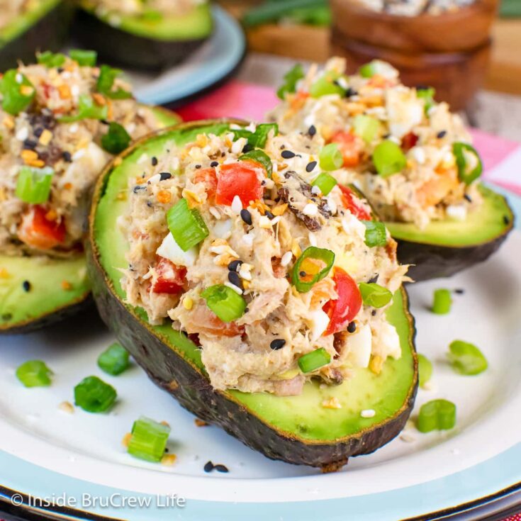 Healthy Tuna Salad without Mayo - Inside BruCrew Life