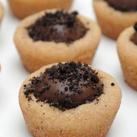 Peanut Butter Oreo Truffle Cookie Cups