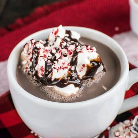 Peppermint Mocha Hot Chocolate