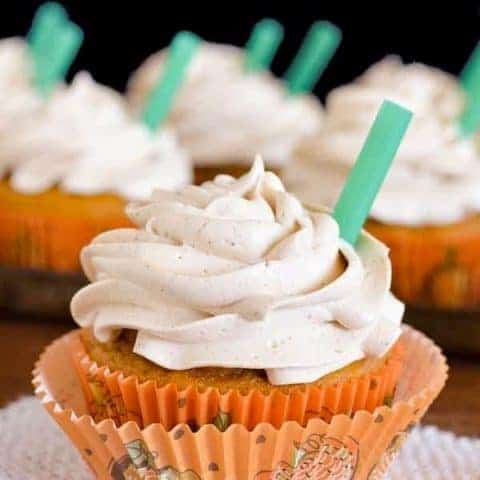 Pumpkin Spice Latte Cupcakes