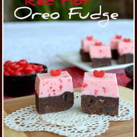 Red Hot Oreo Fudge